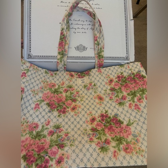 Floral Tote Bag sezane x andion - Picture 5 of 7